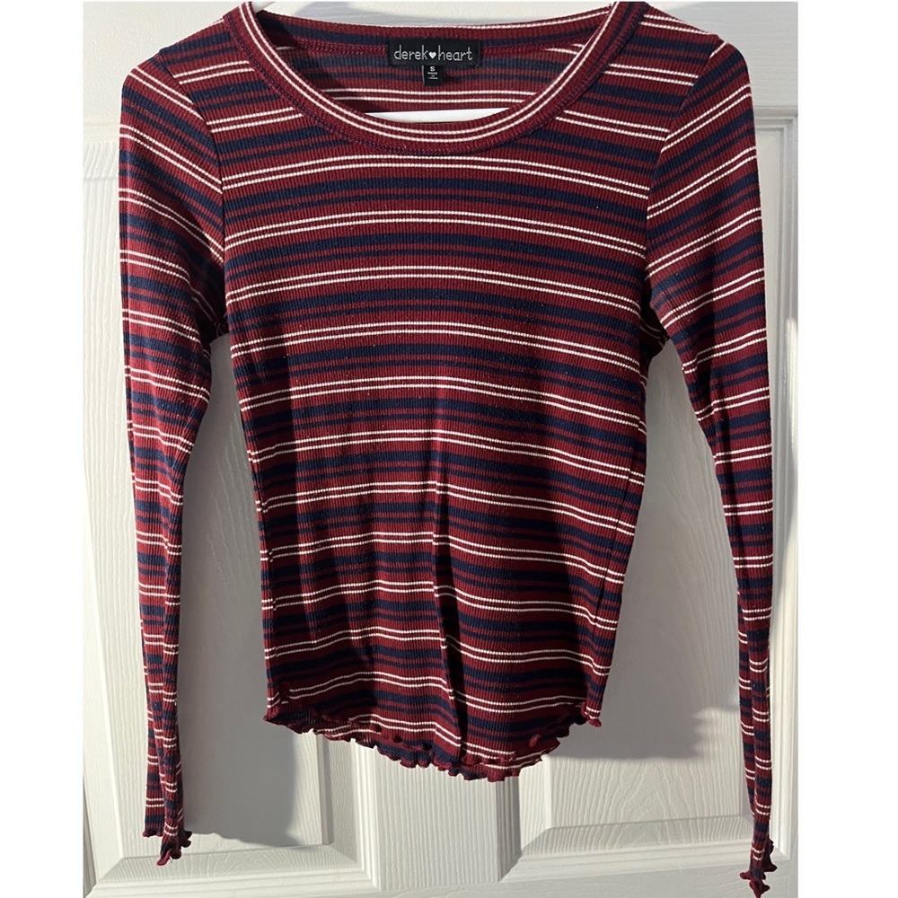 Derek♥︎Heart Striped Longsleeve!